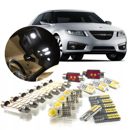 Лампочки лед saa 95 - набор освещение внутри vip высокая , фото