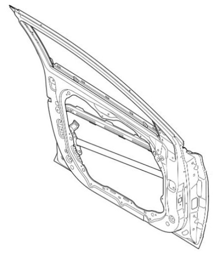 Hyundai i30 2017-2020 дверь переднее левое , фото