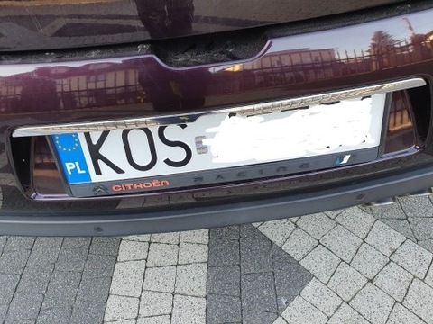 Молдинг хром бампер ds3 - оригинальный , фото