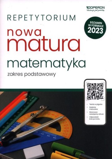 Nowa matura matematyka Repetytorium 2023 Zakres podstawowy Operon