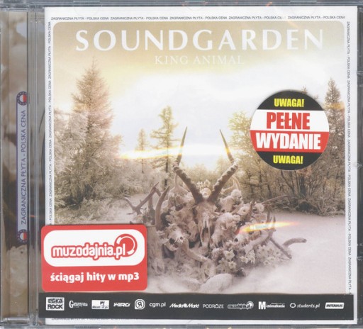 CD King Animal (PL) Soundgarden Nowa w FOLII