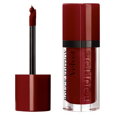 BORJOIS POMADKA ROUGE EDITION VELVET MATOWA W PŁYNIE 7,7 ML BORDOWA