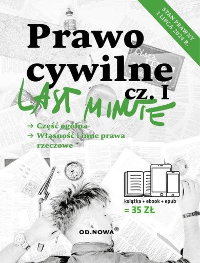 Last Minute Prawo Cywilne cz.1 -w. 2024