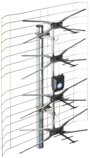ANTENA SZEROKOPASMOWA ASP-8 Z SYMETRYZATOREM ABCV