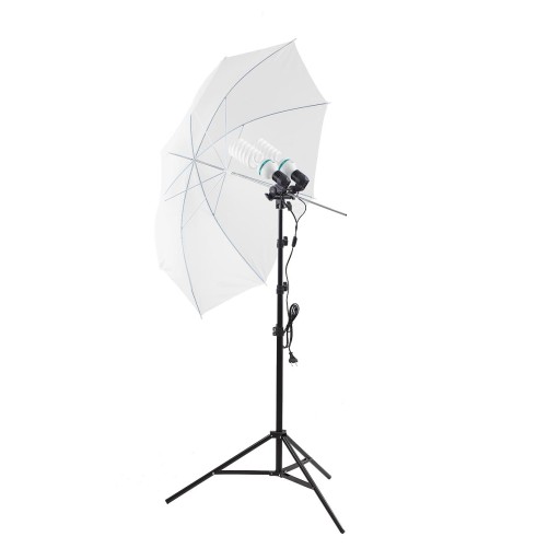 Pakiet FOTO 2x400W Statyw Parasolka 84cm