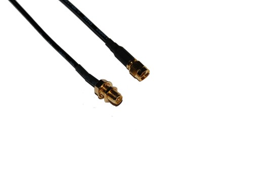 Przedłużacz RP-SMA(RSMA), RG174 0,3m
