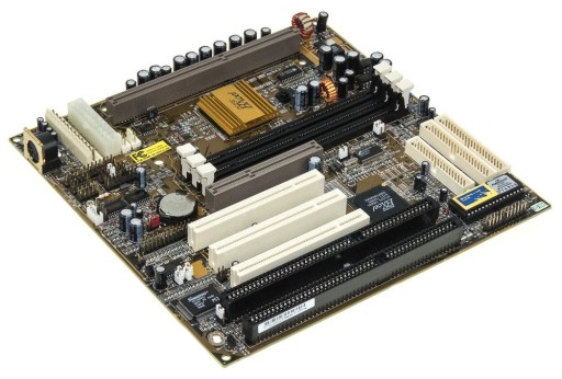 MOTHERBOARD PC CHIPS M726 SLOT 1 SDRAM ISA PCI