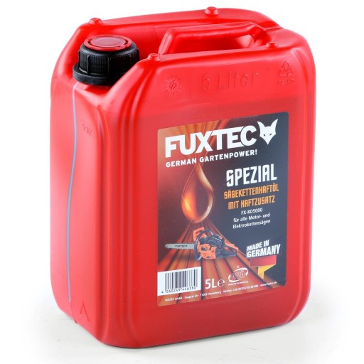 FUXTEC olej mineralny do łańcucha - 5L +klej DE