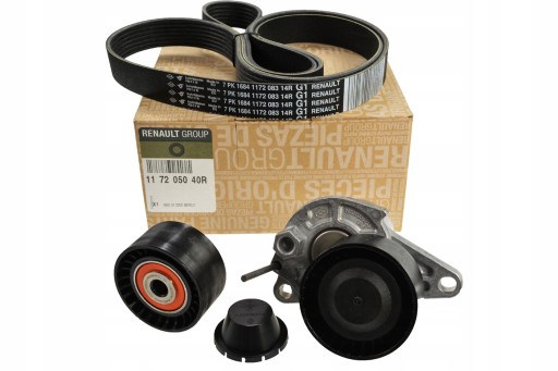 ZESTAW PASKA ALTERNATORA 1.6 DCI 117205040R
