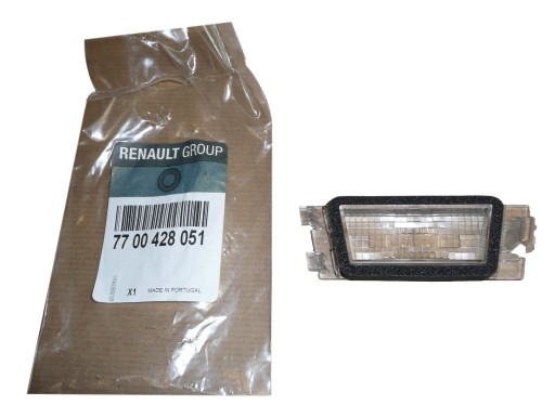 Lampa tablicy rejestr Renault OE 7700428051