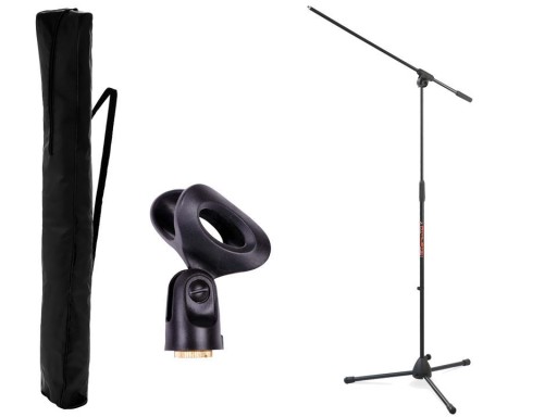 Statyw mikrofonowy MIC-5C + uchwyt + pokrowiec