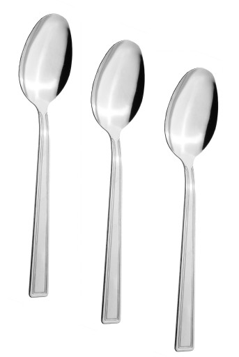 ŁYŻKA DO ZUPY STOŁOWA 19cm ŁYŻKI (ILB) KPL. 3 SZT