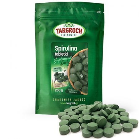 Spirulina tabletki 250 mg 250 g Targroch