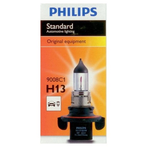 Philips H13 60/55W AUTA USA DODGE CHRYSLER FORD