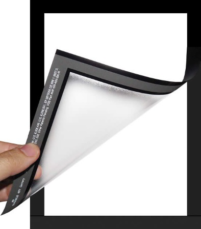 Ramka magnetyczna przylepna A3 DURABLE Duraframe czarna 1 szt