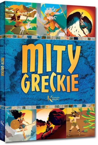 MITY GRECKIE KOLOROWA KLASYKA OPRAWA TWARDA Lucyna Szary LEKTURA NA NAGRODY
