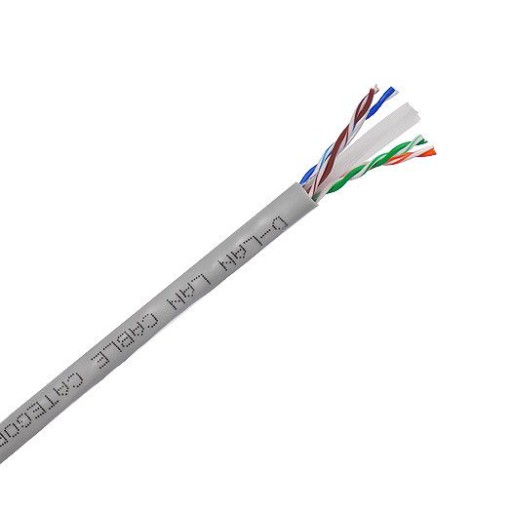 SKRĘTKA KABEL UTP KAT.6 DRUT MIEDŹ D-LAN 8 METRÓW