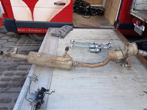 RENAULT MASTER OPEL MOVANO INTERSTAR III TŁUMIK 2013 2014 2015 2016 2017