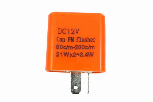 REGULOWANY LED Przerywacz kierunkowskazów 2PIN 21W