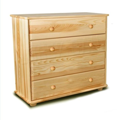 KOMODA DREWNIANA SOSNOWA 80x40x90 PRODUCENT