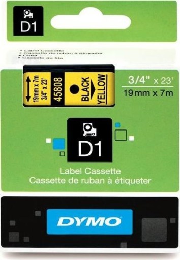 DYMO ETYKIETA TAŚMA D1 19mm x 7m S0720880 / 45808