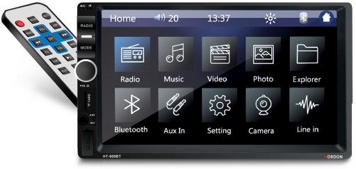 MAS24 RADIO SAMOCHODOWE BLUETOOTH VORDON HT-600BT