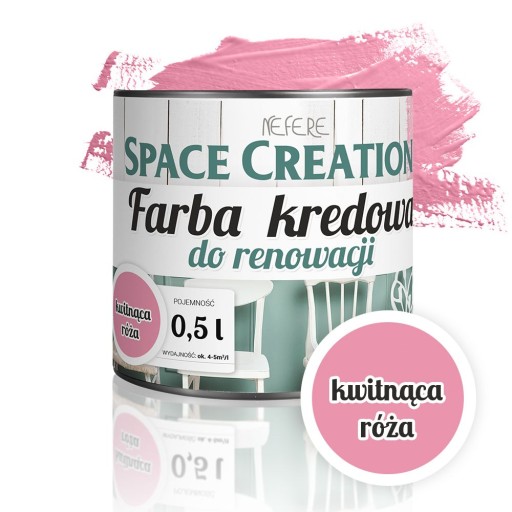 Farba kredowa renowacyjna Chalk Stylizacja mebli