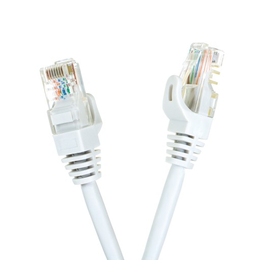 Kabel sieciowy PatchCord Cat 6 RJ45 1m UTP szary