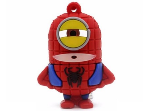 PENDRIVE USB 32GB MINIONKI SPIDERMAN BAJKA BOHATER