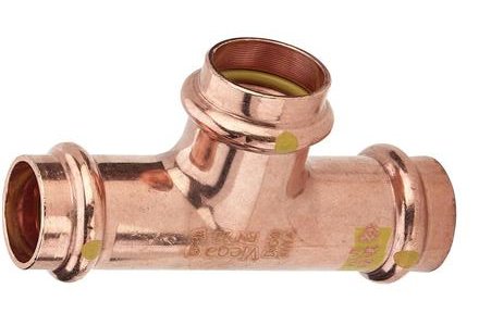 TRÓJNIK 22X15X22 MM DO GAZU PROFIPRESS VIEGA