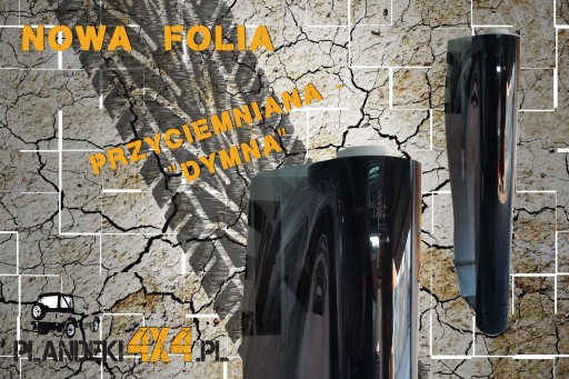 Folia Przyciemniana PCV 1mmx1400mm Szyba Cabrio
