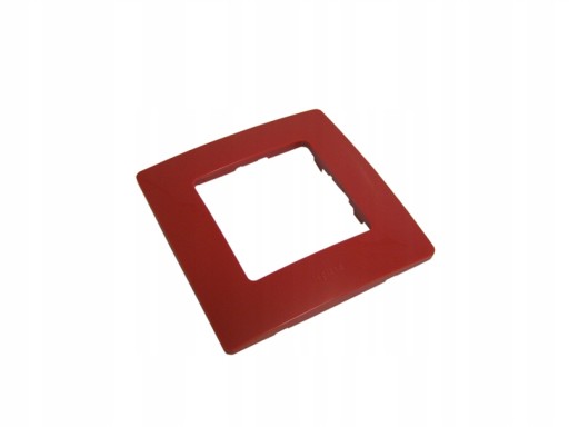 Legrand NILOE Ramka pojedyncza czerwona 665021