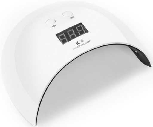 Lampa K10 UV/LED 24W Biała 12 Diod Do Paznokci
