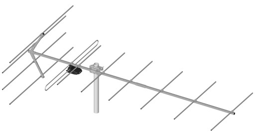 Antena 11/5-12 DVB-T DAB Dipol