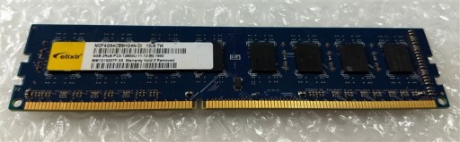 Pamięć RAM 4GB DDR3 1600 MHz