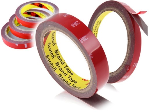 6mm/3m VHB TAŚMA DWUSTRONNA KLEJĄCA 3M MONTAŻOWA