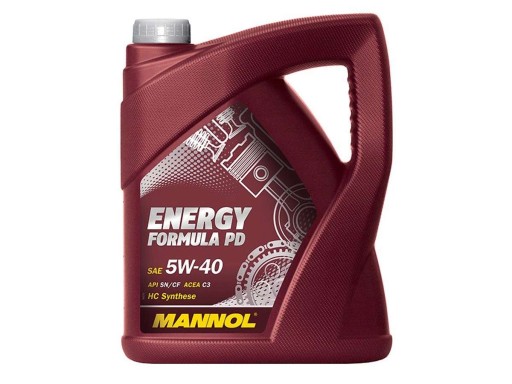 5L OLEJ SILNIKOWY MANNOL Energy Formula PD 5W40