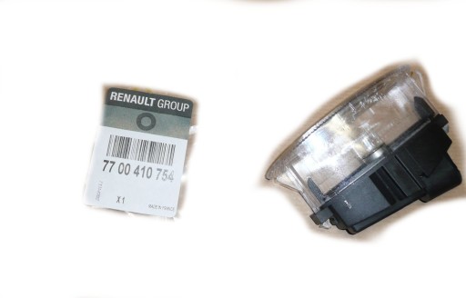 Lampa tablicy rejestrac 7700410754 Clio II Twingo