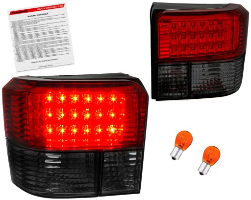 VW Transporter T4 90-03 lampy tylne tyl LED R-S