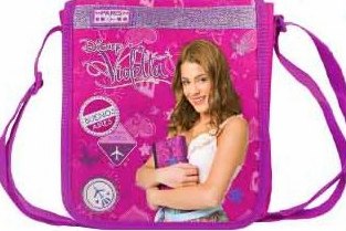 DISNEY VIOLETTA WIOLETTA TOREBKA RAMIĘ LISTONOSZKA