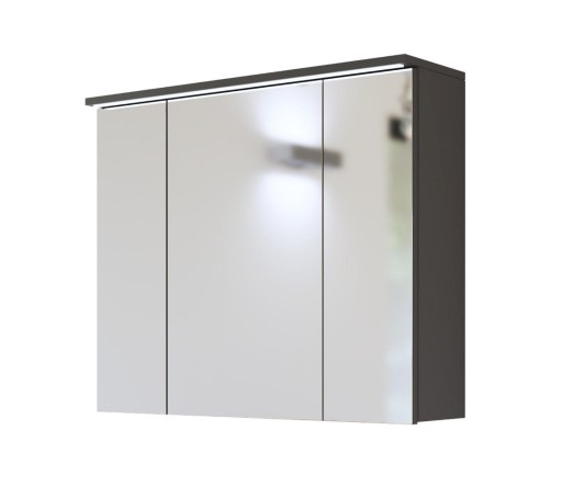 SZAFKA 80 Z LUSTREM I OŚWIETLENIEM LED GALAXY GREY