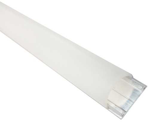 PROFIL ALU do zastosowań GIĘTYCH do LED + KLOSZ 2m