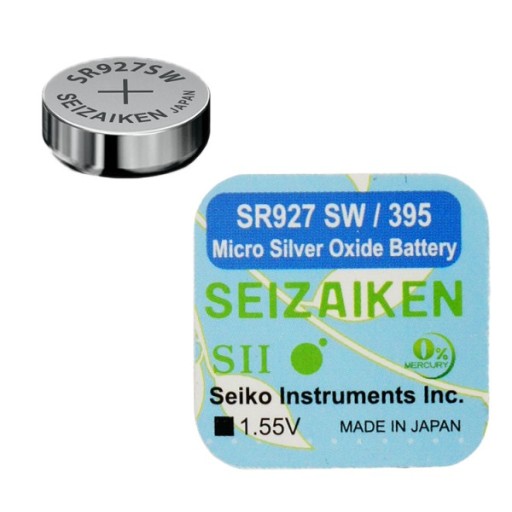 BATERIA SREBROWA 395 399 SR 927SW SEIZAIKEN SEIKO