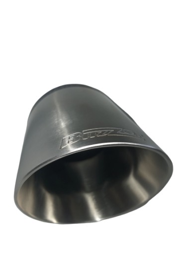 KOŃCÓWKA SPORTOWA BUZZER 100MM SATYNA ŚCIĘTA