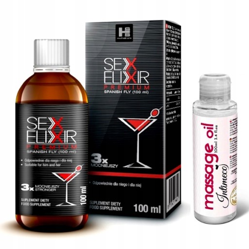 SHS SEX ELIXIR 100 ml HISZPAŃSKA MUCHA AFRODYZJAK