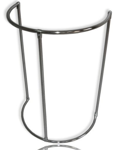 STOJAK WIESZAK ŁUK GONDOLA NA WIESZAKI 1x1m CHROM