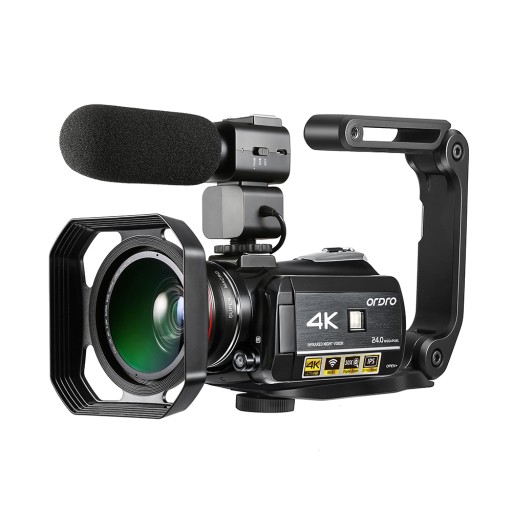 ORDRO AC3 4K WiFi Cyfrowa kamera wideo Rejestrator