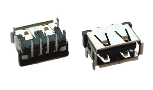 GNIAZDO USB A MONTAŻOWE LAPTOP - WĄSKIE KRÓTKIE