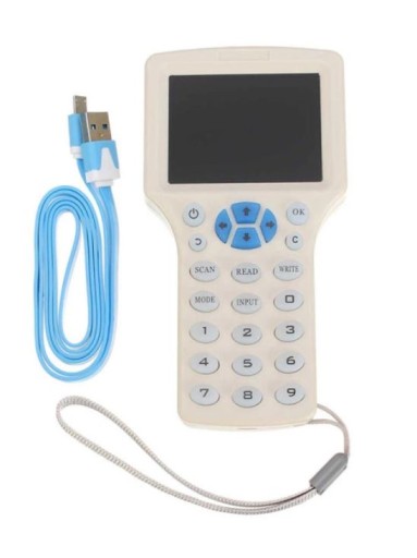 Czytnik Programator RFID IC/ID - 9 częstotliwości