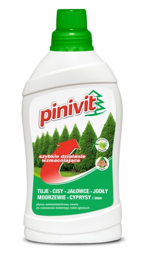 PINIVIT NAWÓZ DO IGLAKÓW TUI ŚWIERKÓW CISÓW JODEŁ
